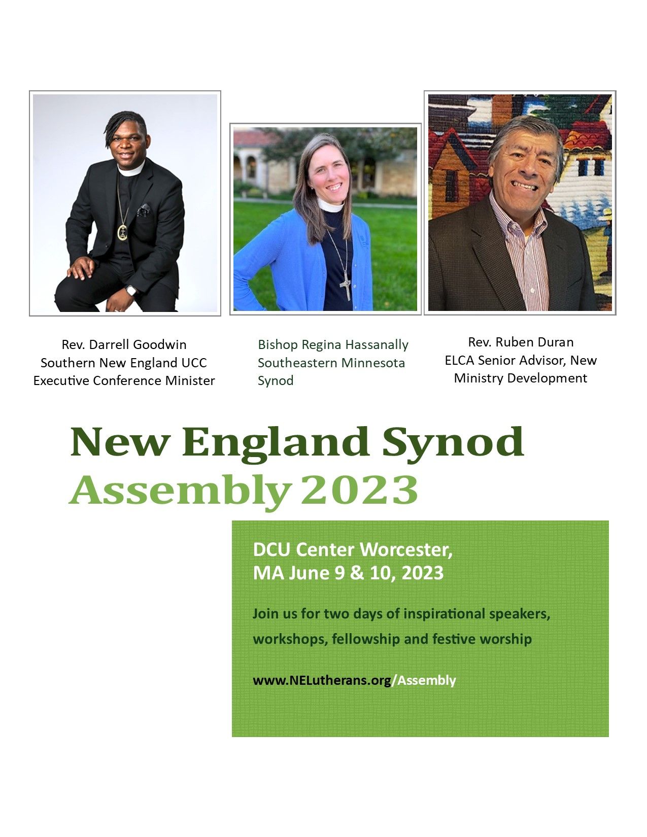 Synod Assembly 2023 - Early Bird Registration Deadline March 31